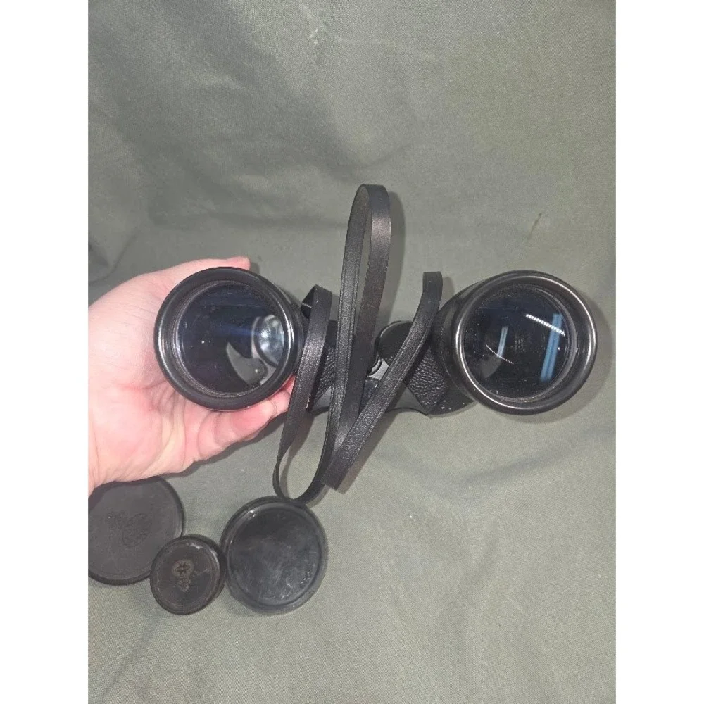 Tasco International Model No 440 Binoculars 7x50 Bright View Fully Coated Black